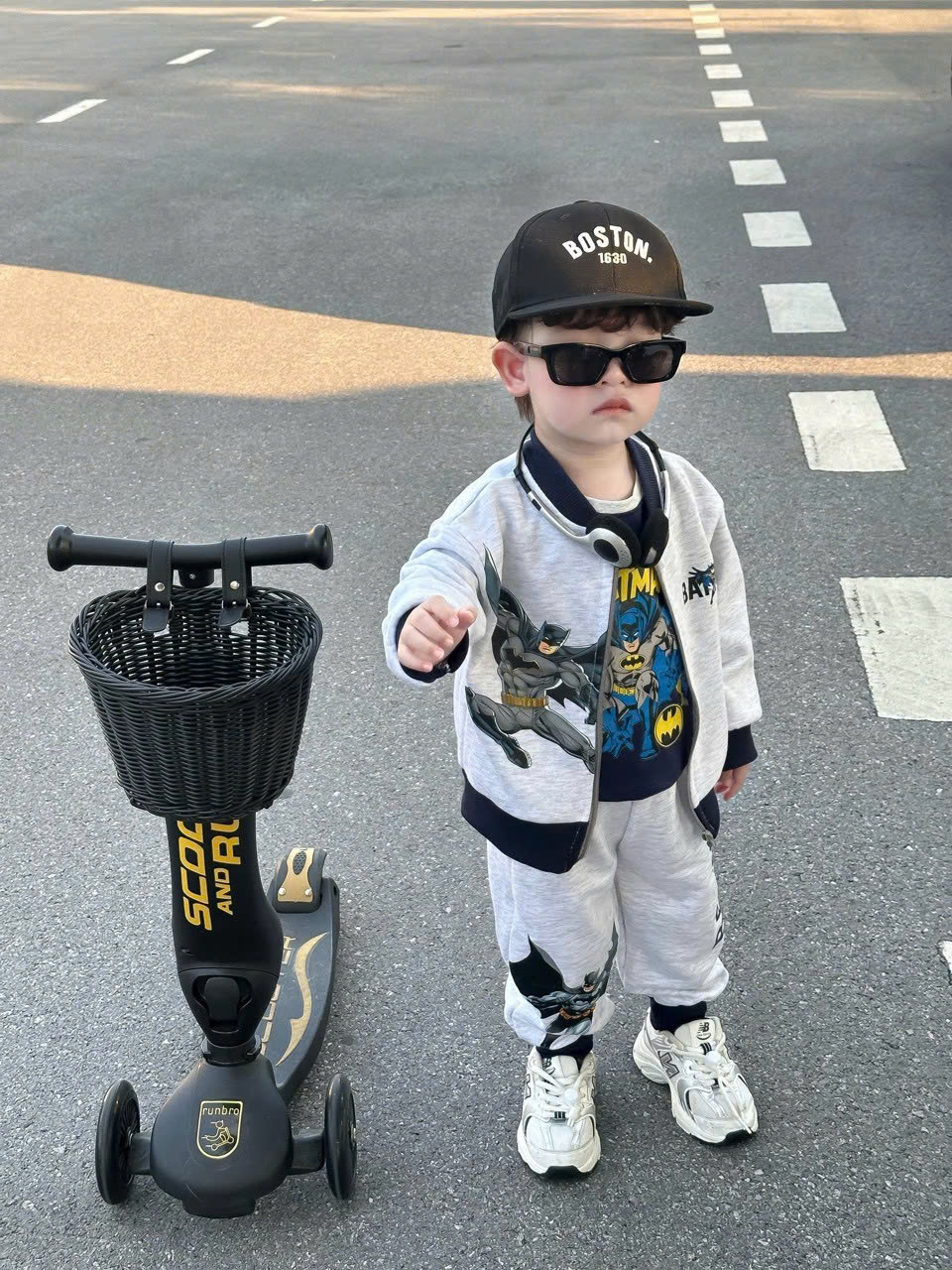 G41 SET 3CT DÀI XÁM BATMAN - A112.03