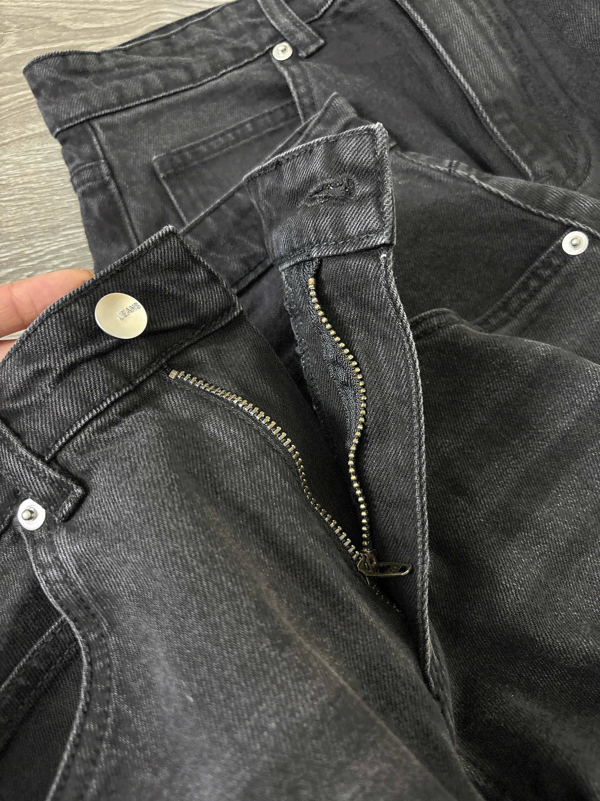 Q353 QUẦN JEAN ỐNG CONG ĐEN_thumbnail_8