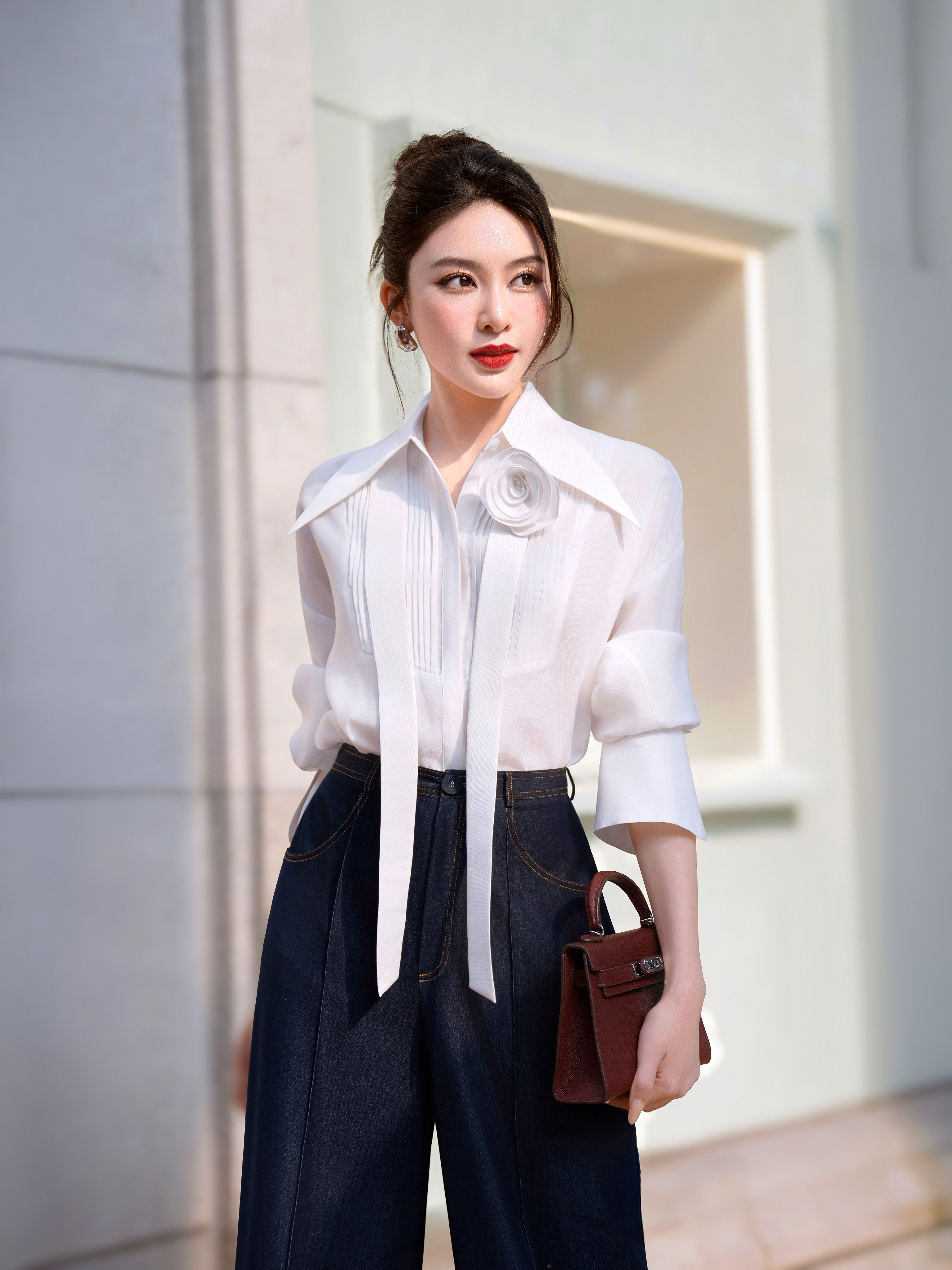 Aiko Shirt (Kèm belt hoa)_thumbnail_6