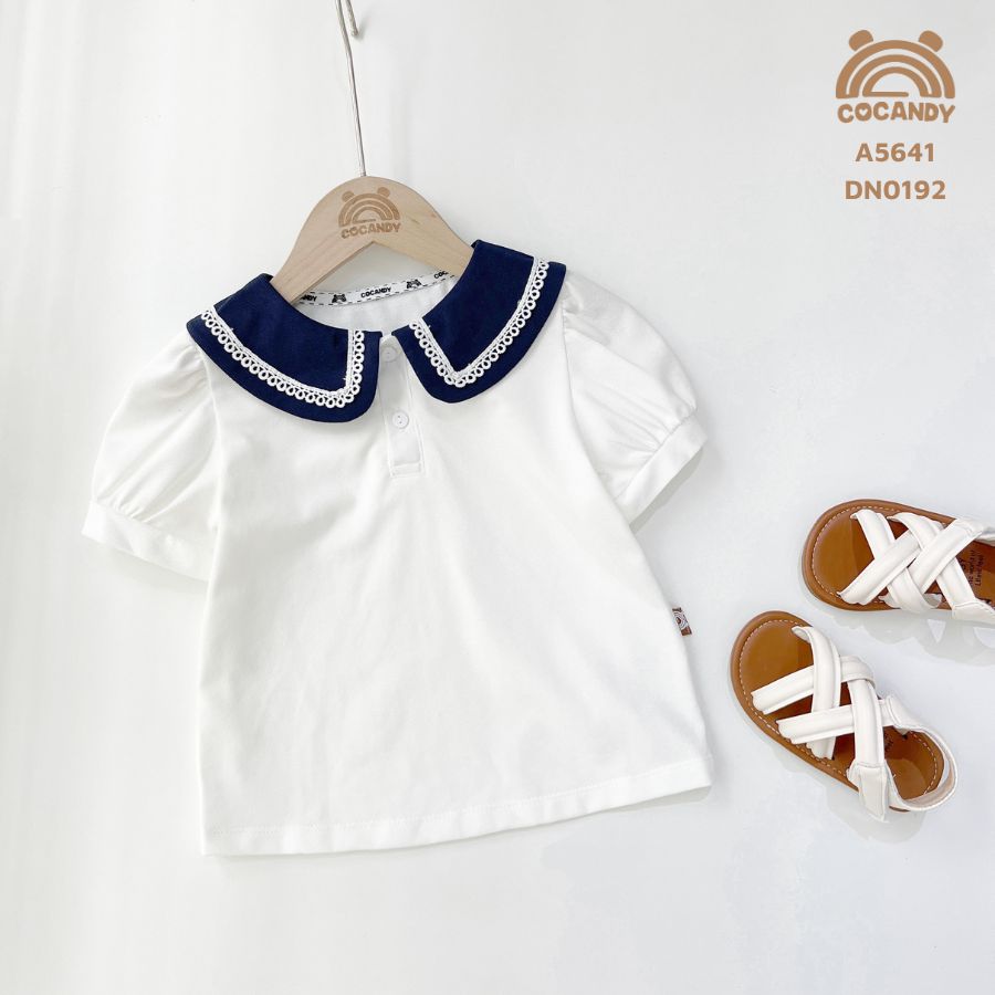 Áo cộc TRẮNG phối XTHAN cổ sen_thumbnail_1