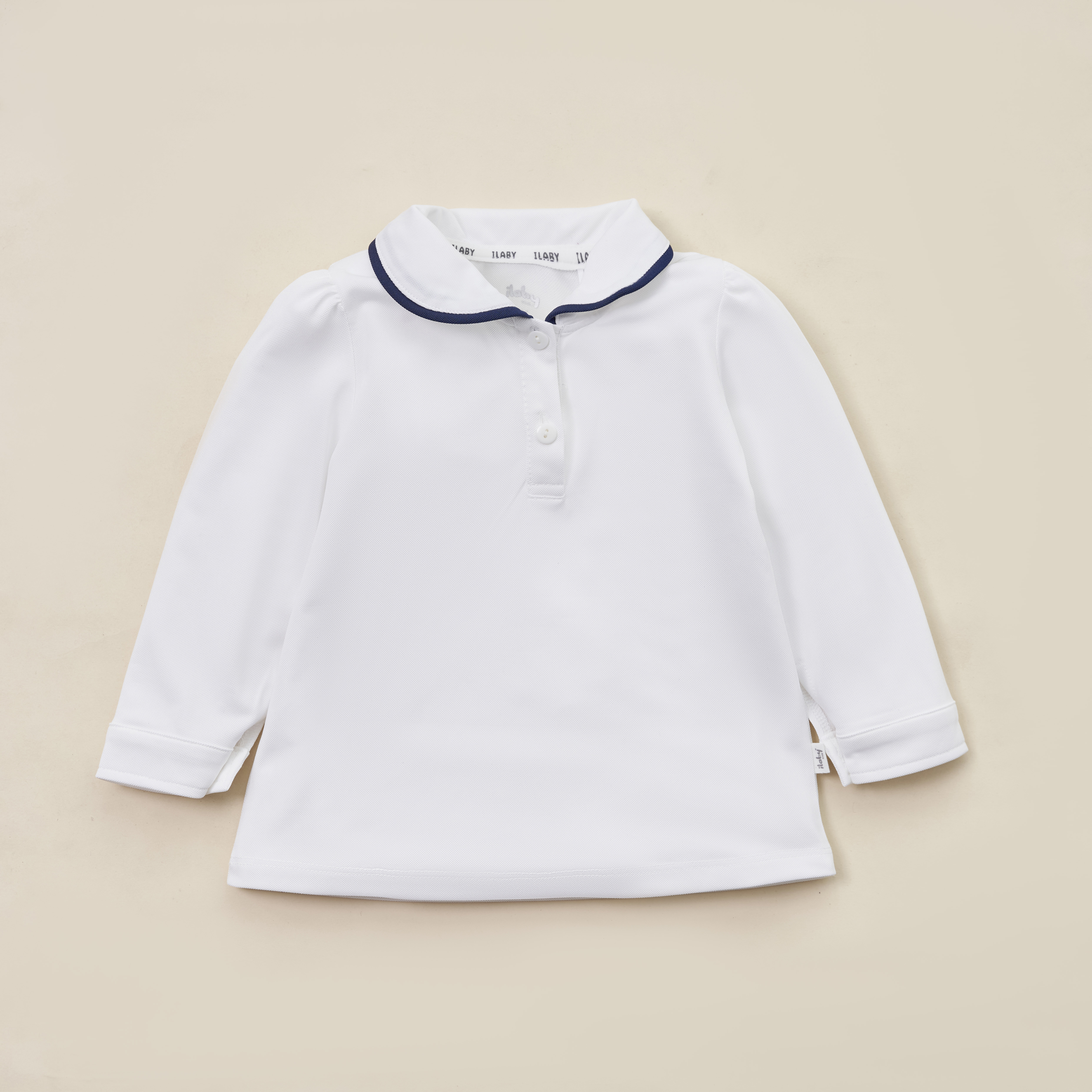 Áo dài tay cổ phối viền_thumbnail_0