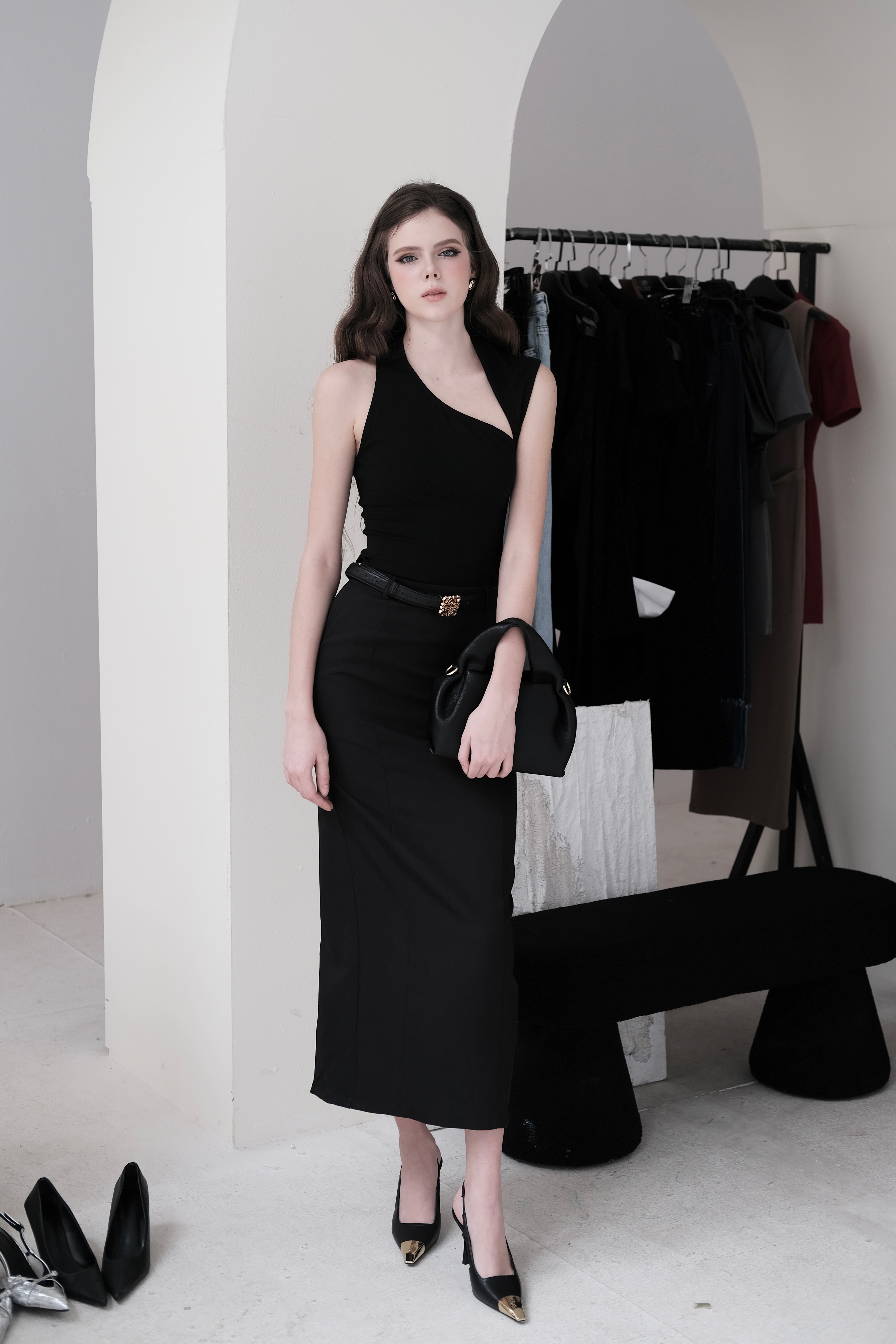 Chân váy cạp hàn