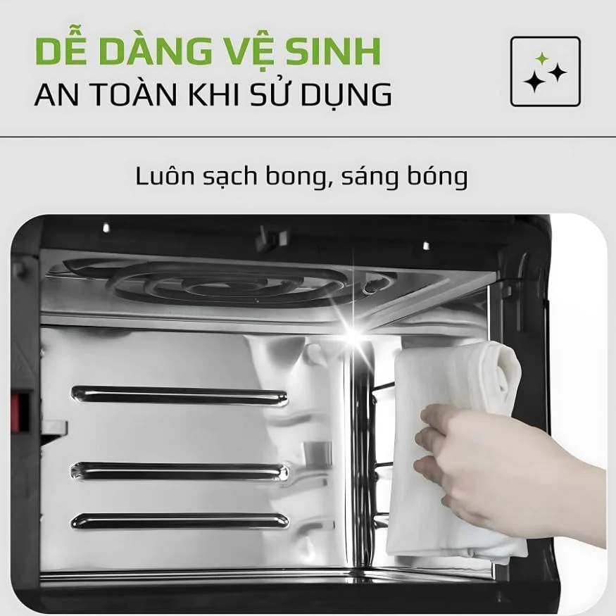 Nồi chiên không dầu 12L Mishio MK393 - tặng nồi cơm 0.8L_thumbnail_13