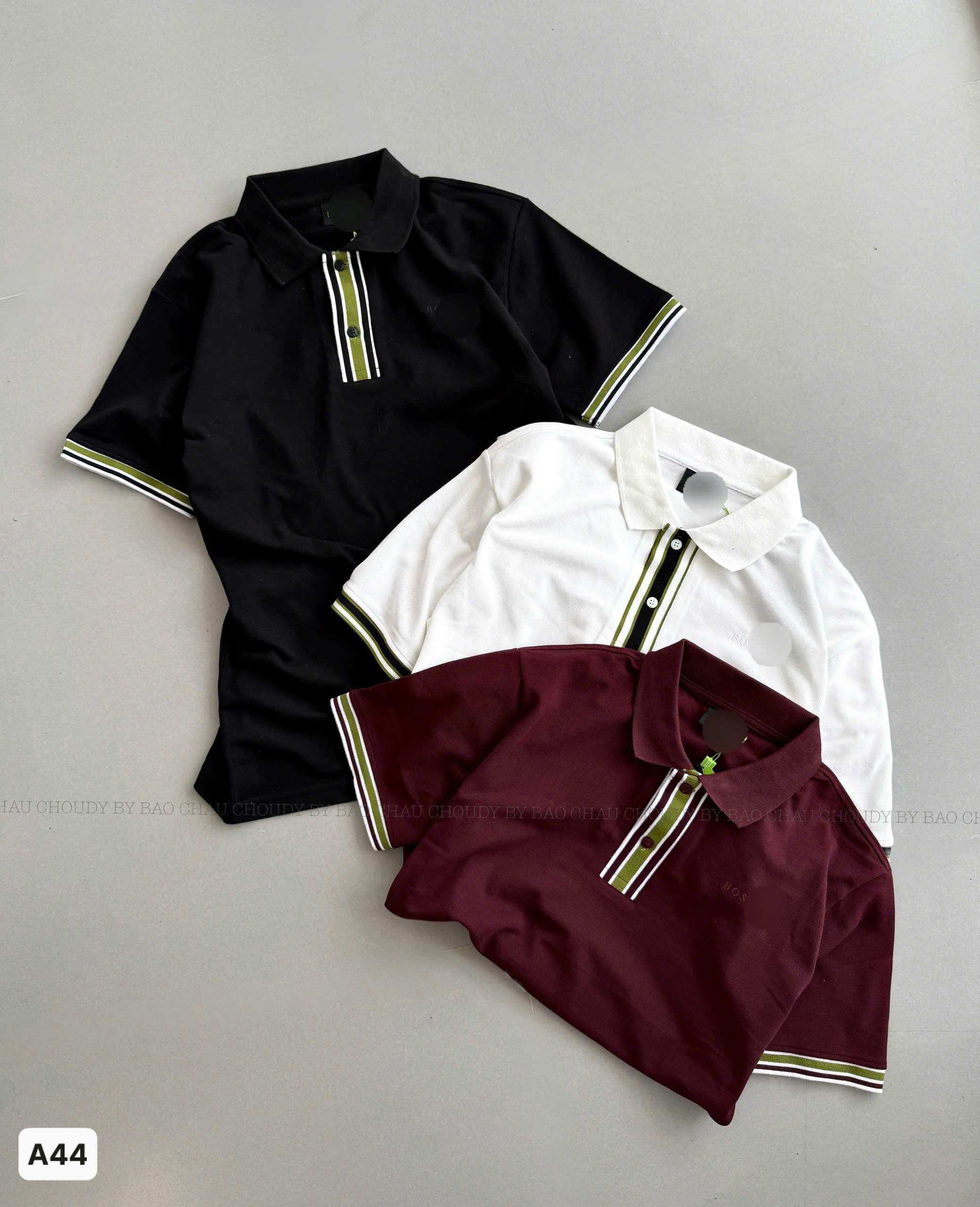 A44 ÁO THUN NAM 3 MÀU