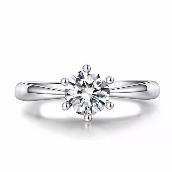 Nhẫn Nữ Cổ Điển Đính Kim Cương 6 Chấu_thumbnail_3