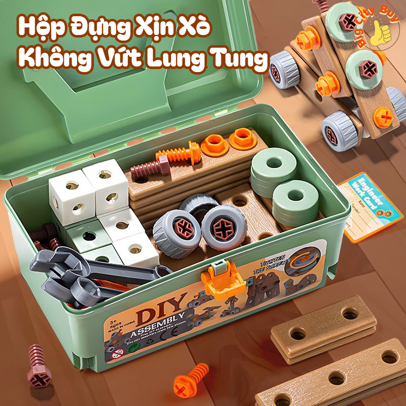 Bộ lắp ghép Kiến trúc sư cơ khí hoạt động được cho bé_thumbnail_7