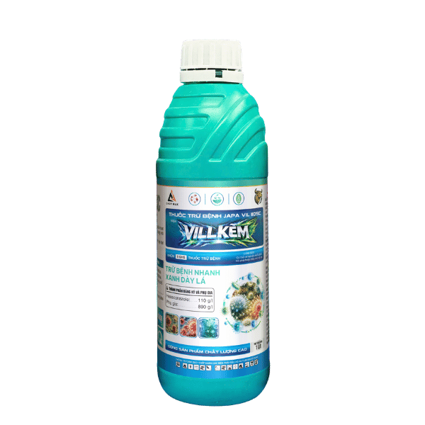 VILL KẼM – Thuốc trừ nấm cây ăn trái nội hấp mạnh, trị thán thư, đốm lá, xì mủ hiệu quả