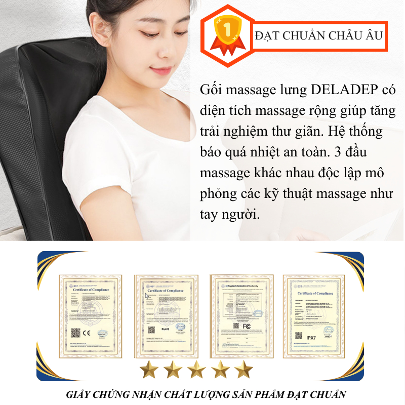 Máy Massage Lưng Cột Sống NMI MART Giảm Đau Nhức Và Mệt Mỏi Toàn Thân_thumbnail_3
