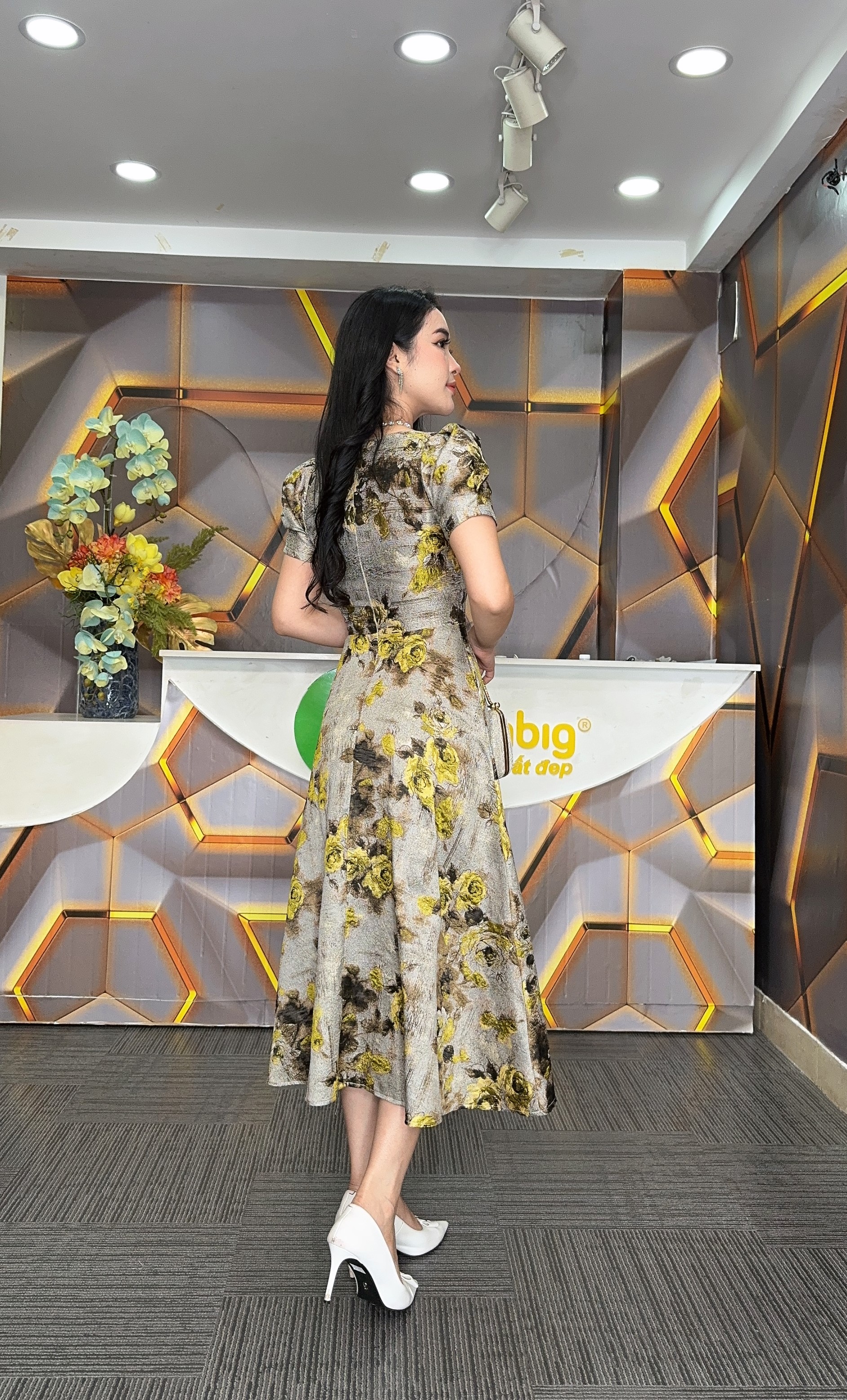 Đầm xòe - Y1852 - Thương hiệu Zonbig_thumbnail_2