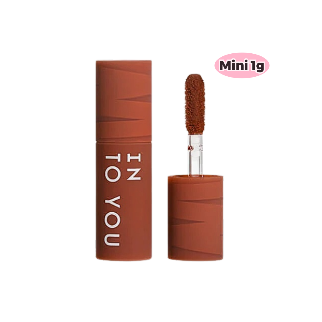 [INTO YOU] Son kem bùn Into You Shero Super Matte Lip & Cheek Mud minisize 1g