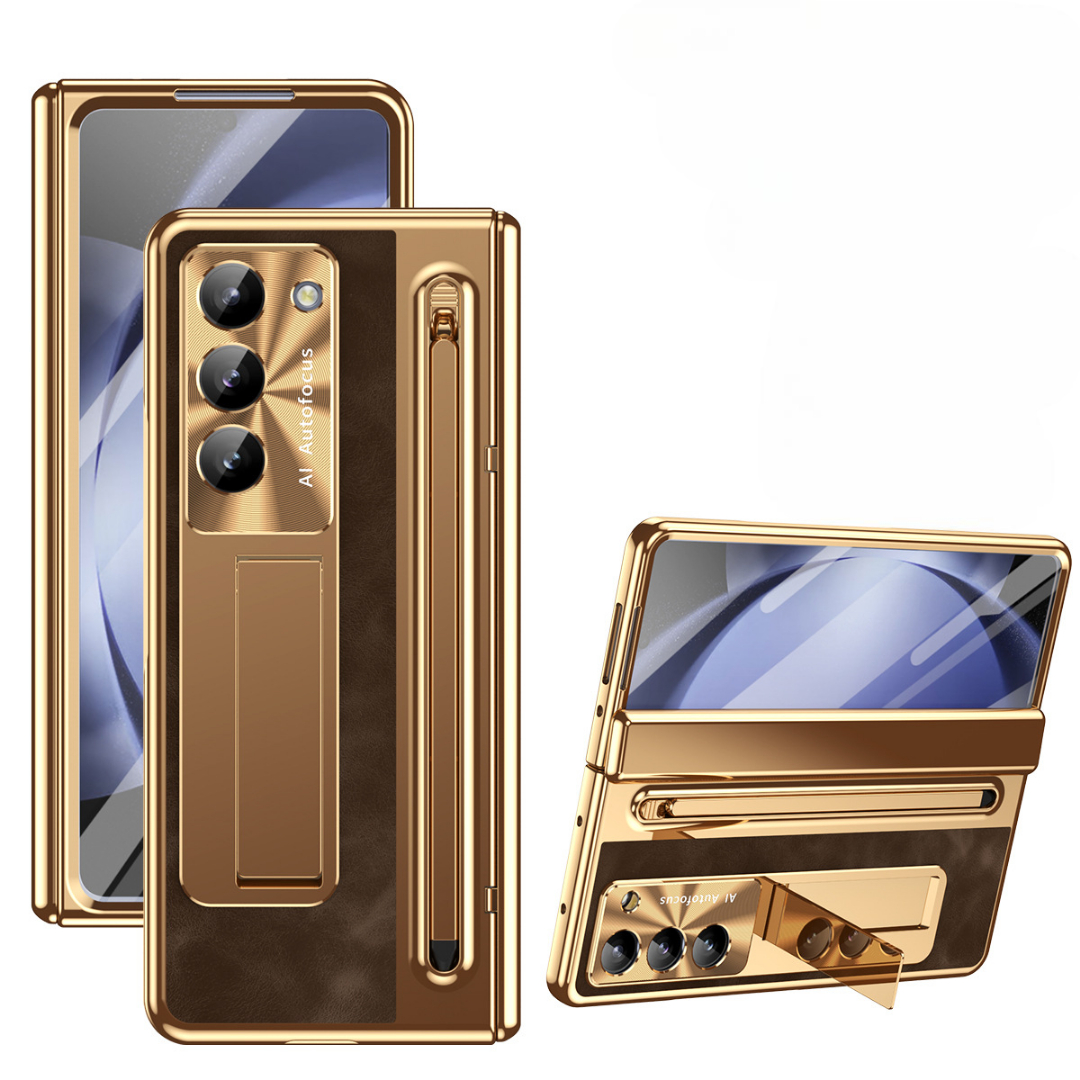 ỐP LƯNG TIỆN ÍCH CÓ GIÁ ĐỠ KÈM BÚT MẠ ĐIỆN SANG TRỌNG