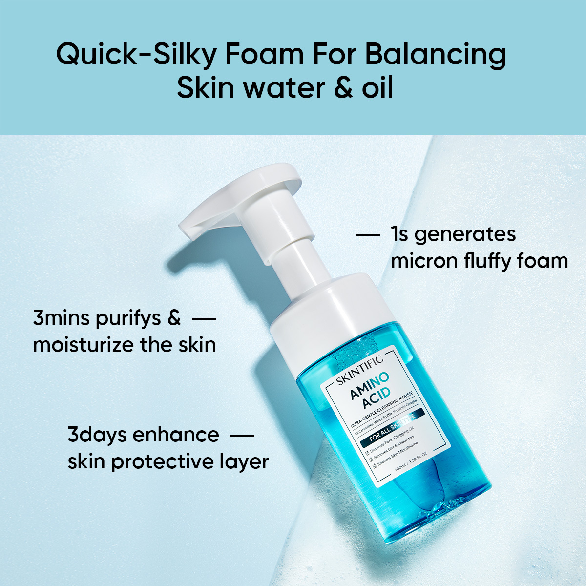 Skintific Amino Acid Ultra Gentle Cleansing Mousse_thumbnail_4