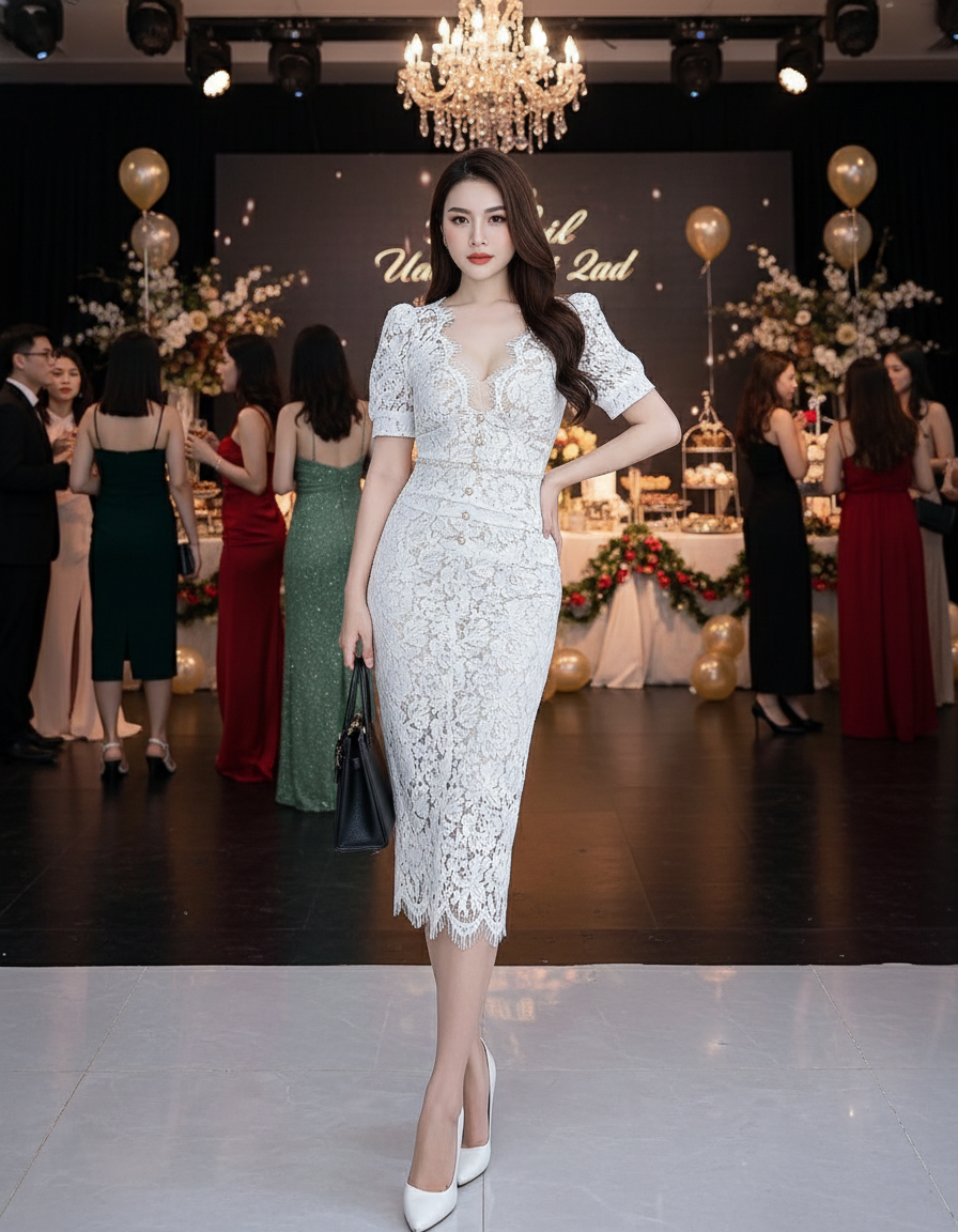 Đầm ren phong cách_thumbnail_13