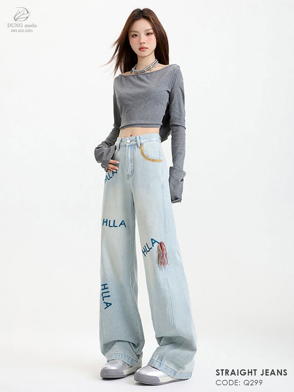 Quần Jean Suông DungModa Q299 C232_thumbnail_1