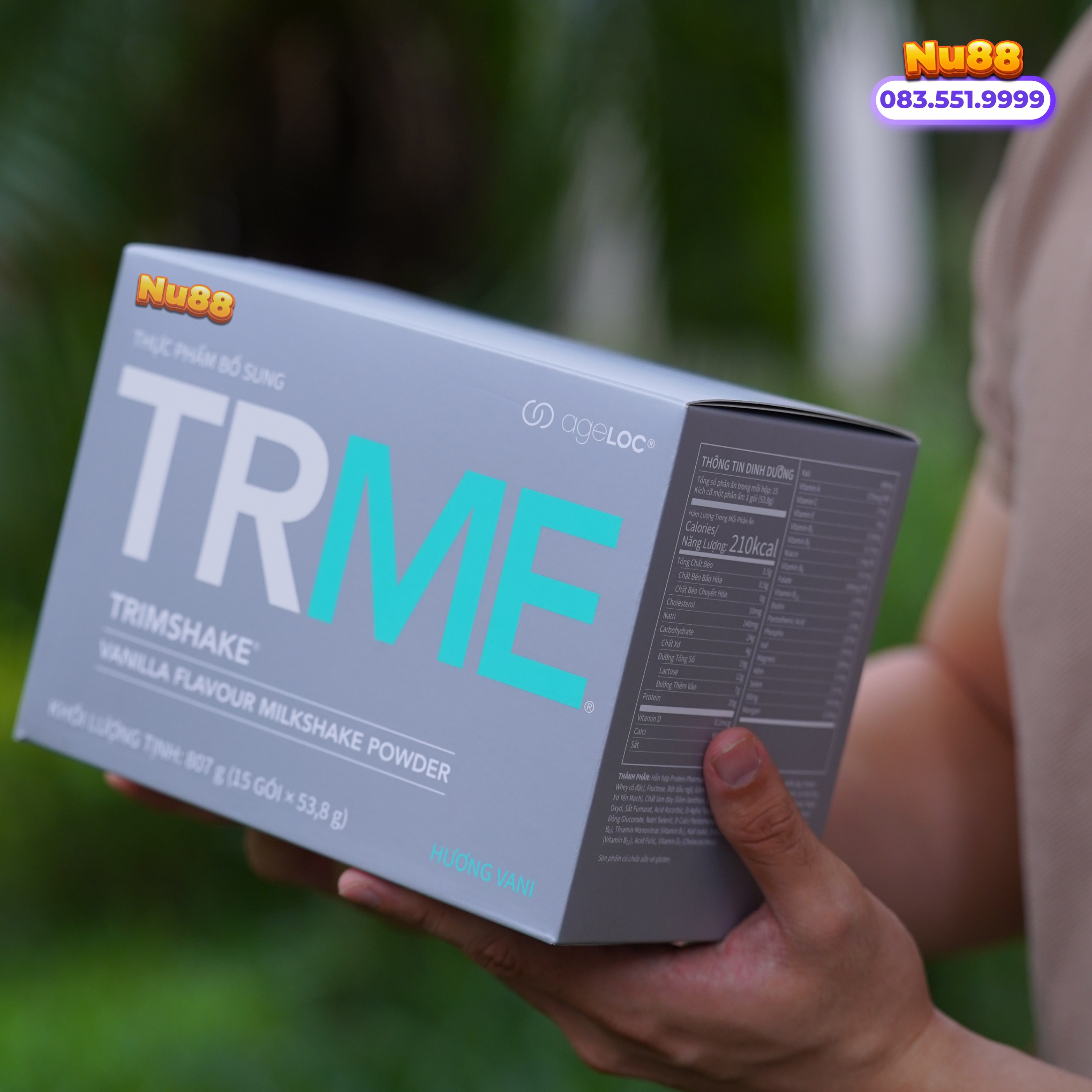 Bột uống hỗ trợ kiểm soát cân nặng ageLOC TRME Trimshake - - Bộ Giảm Cân TR Me Nuskin_thumbnail_2