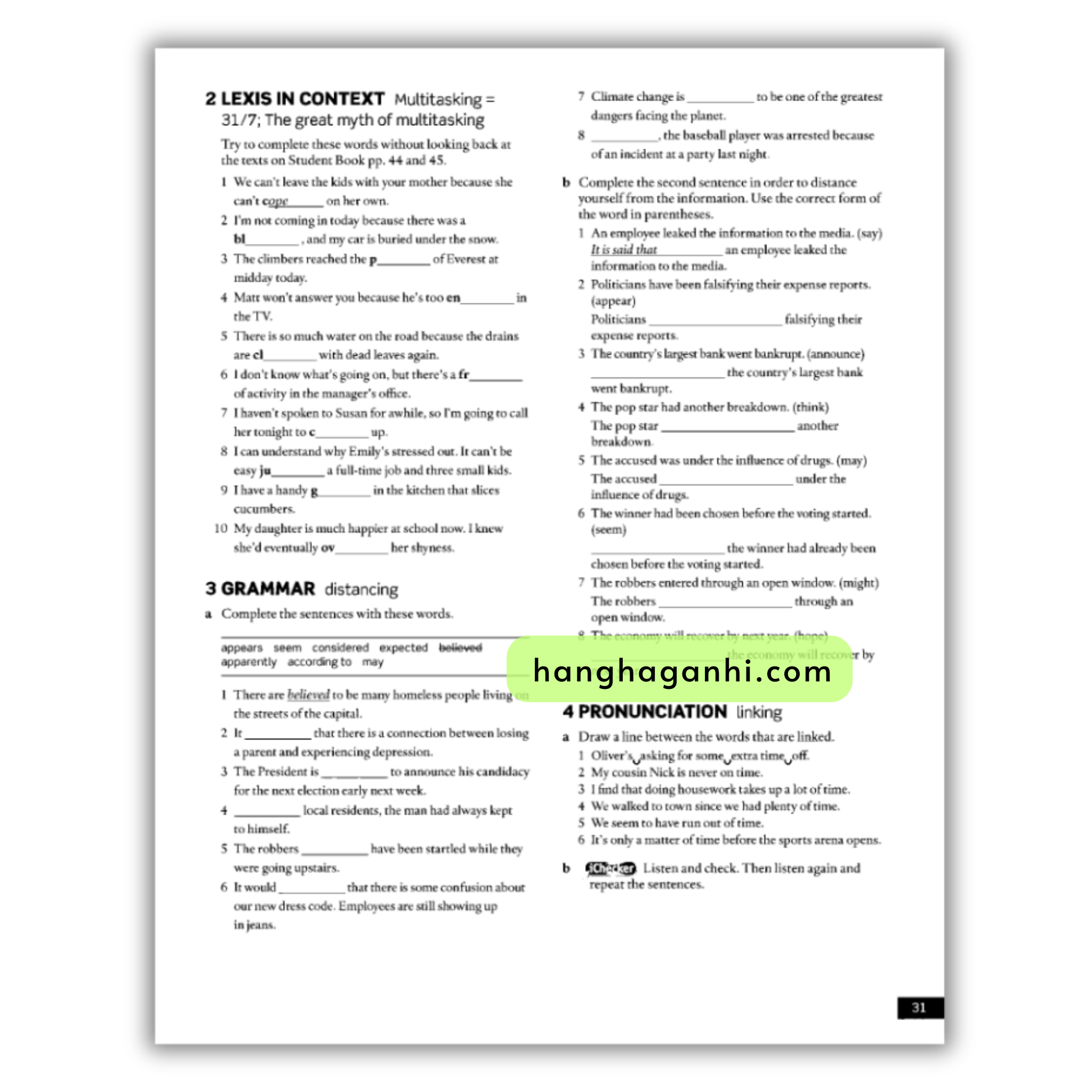 American English File 5 Workbook (Second Edition) _thumbnail_5