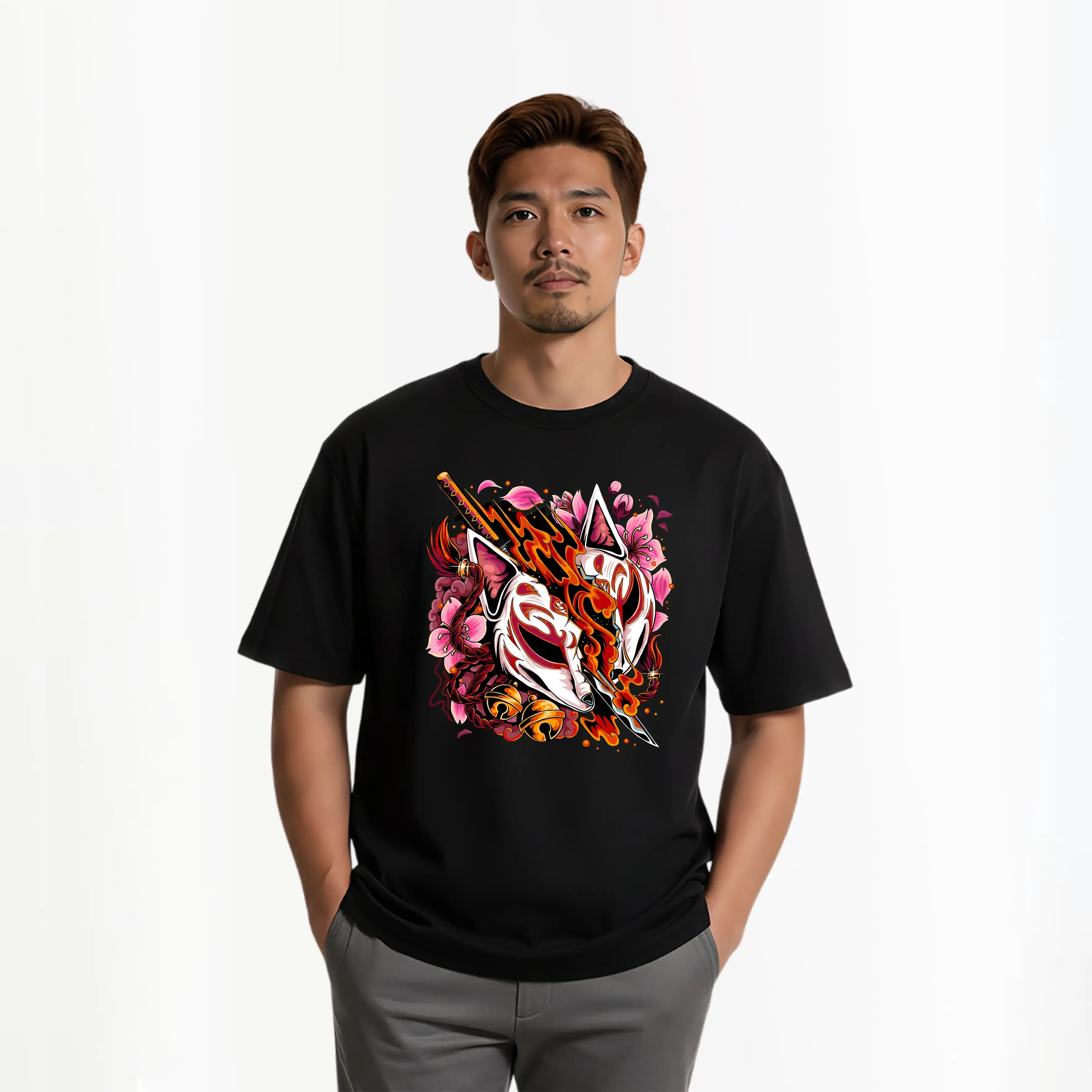 Áo thun form rộng graphic cá tính Teeprint 3221_thumbnail_4