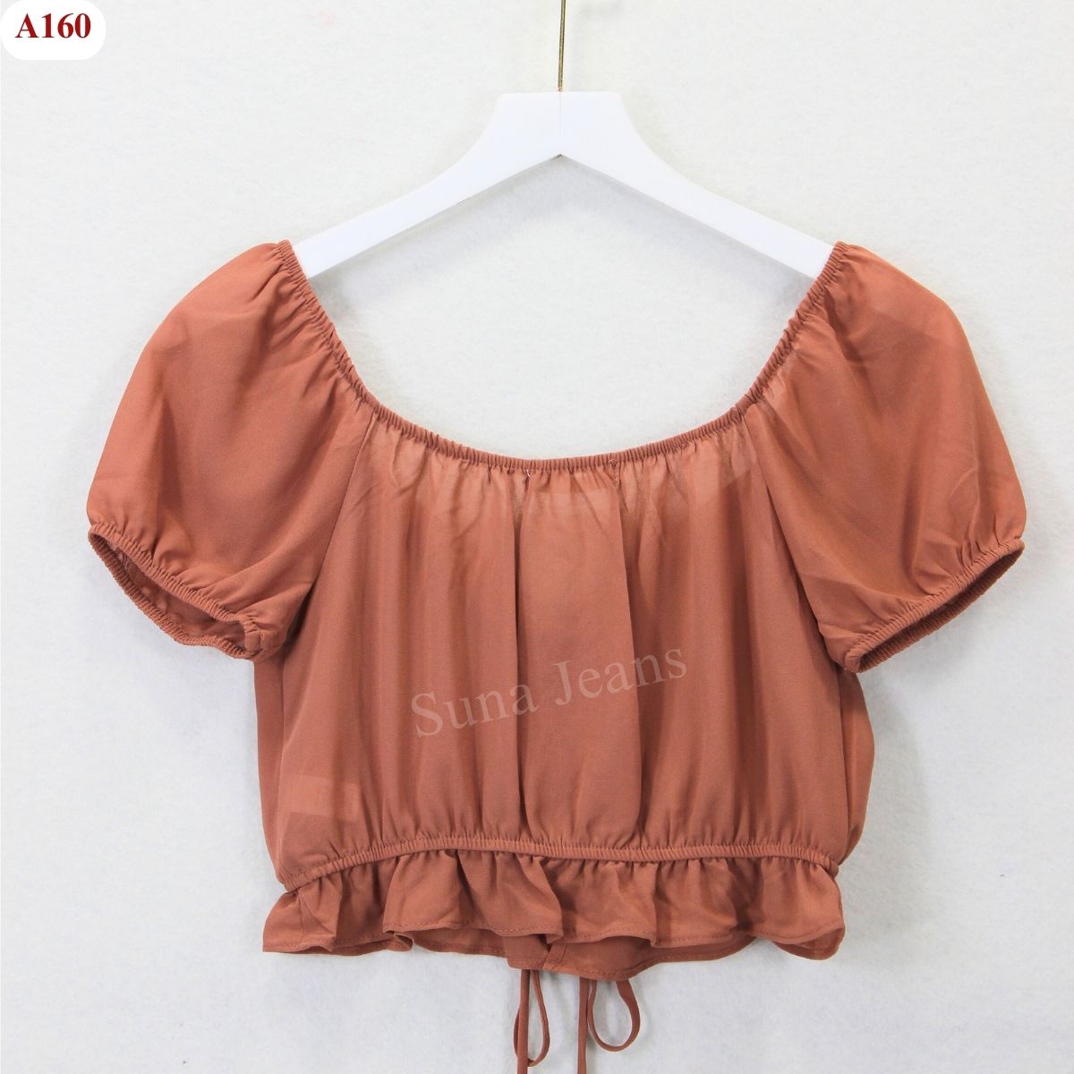 A160-  ÁO CROP ACTIVE VOAN