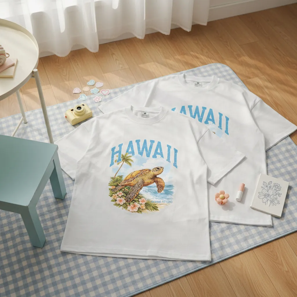 Áo thun boxy nam nữ hè biển Hawaii Miucho 3410_thumbnail_6