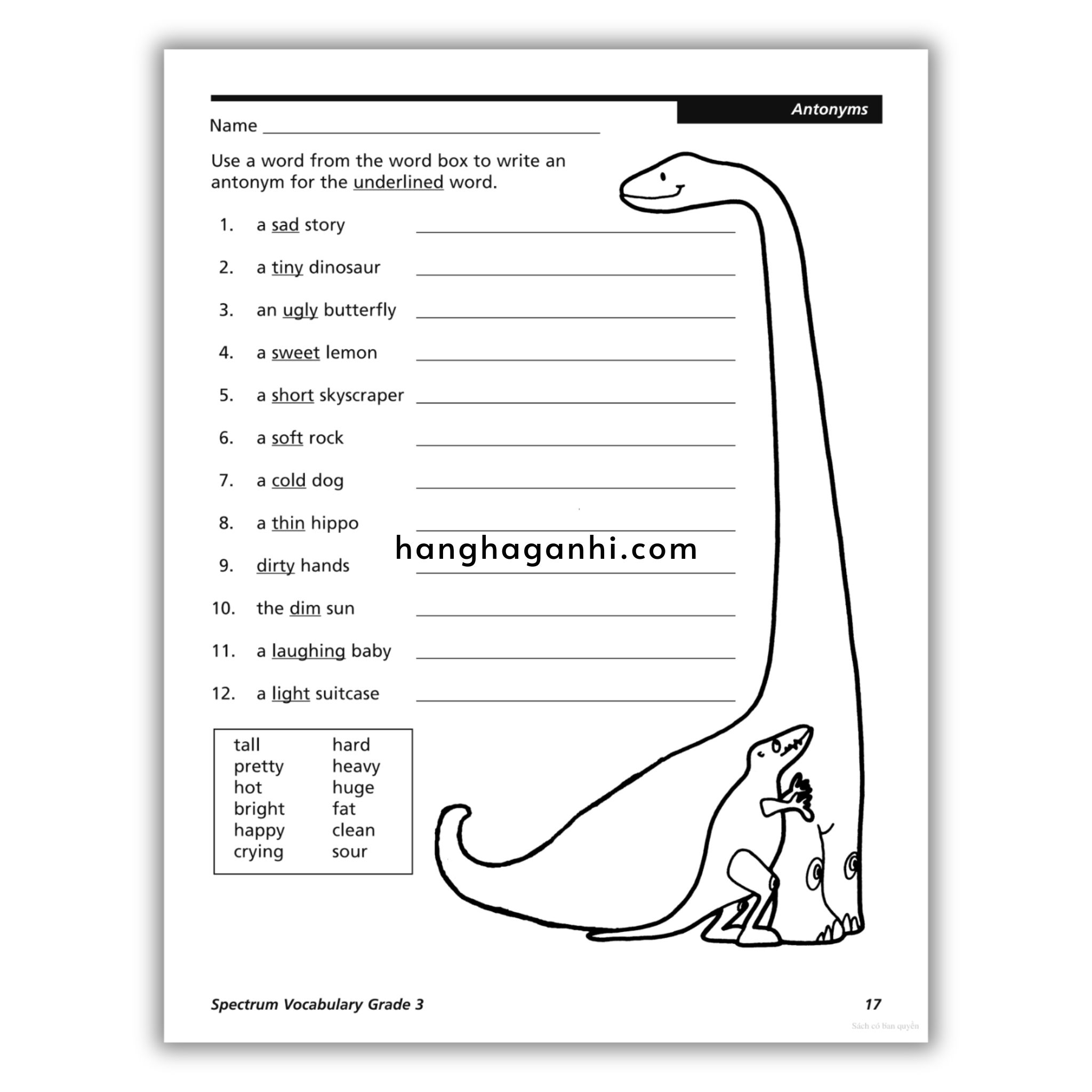 Sách Spectrum Vocabulary Workbook Grade 3 ĐEN TRẮNG_thumbnail_10