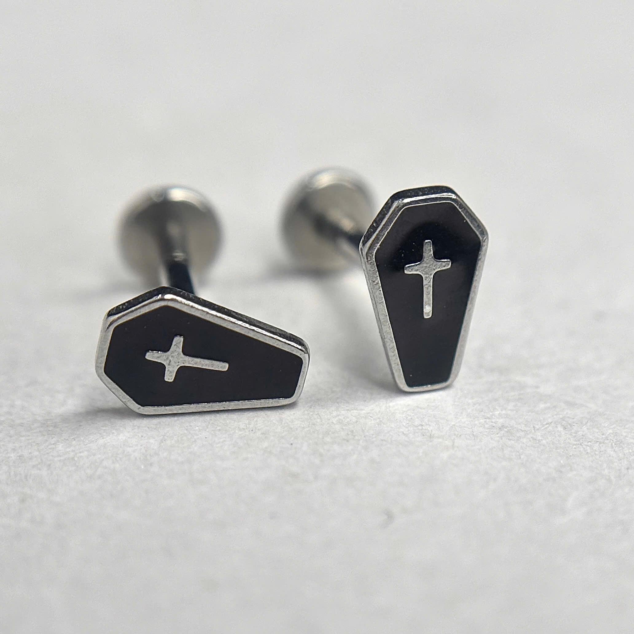 Khuyên kiểu quan tài thánh giá dẹt