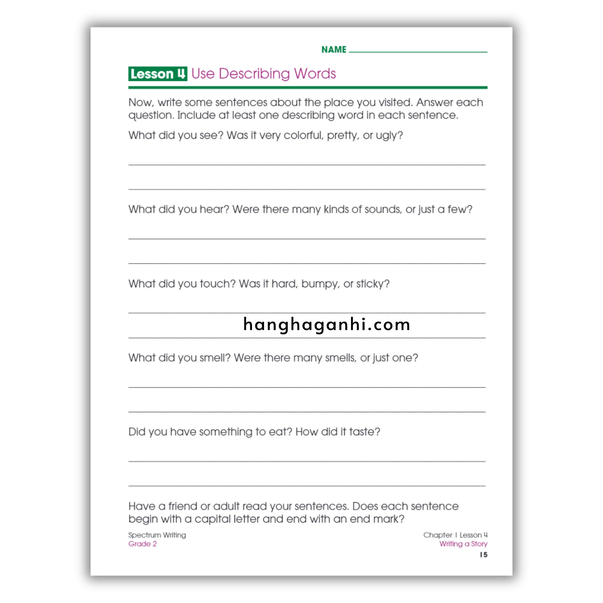 Sách Spectrum Writing Workbook Grade 2_thumbnail_11