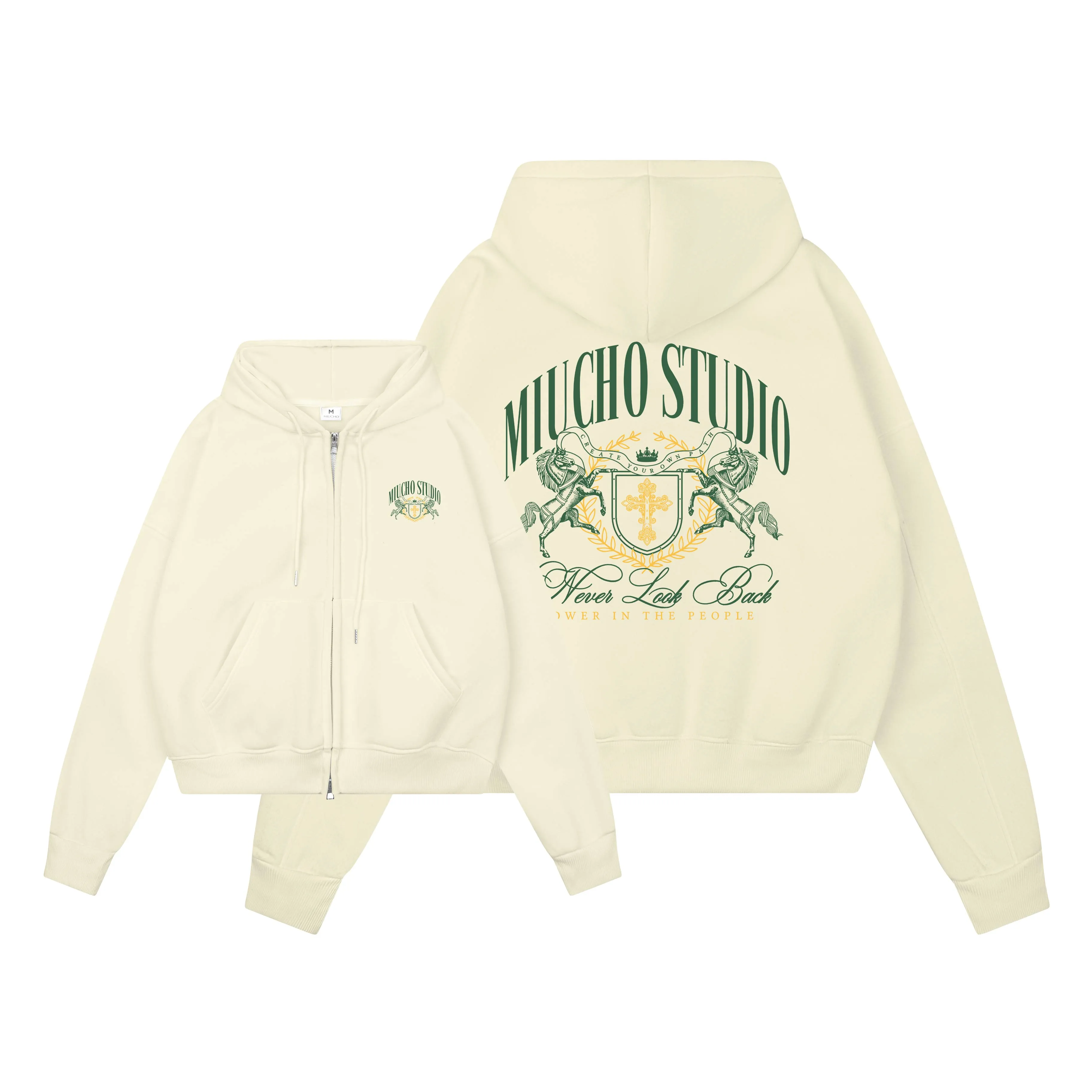 Áo hoodie zip form boxy Miucho Studio 2582 trẻ trung năng động vải nỉ bông mềm mại in mix_thumbnail_12