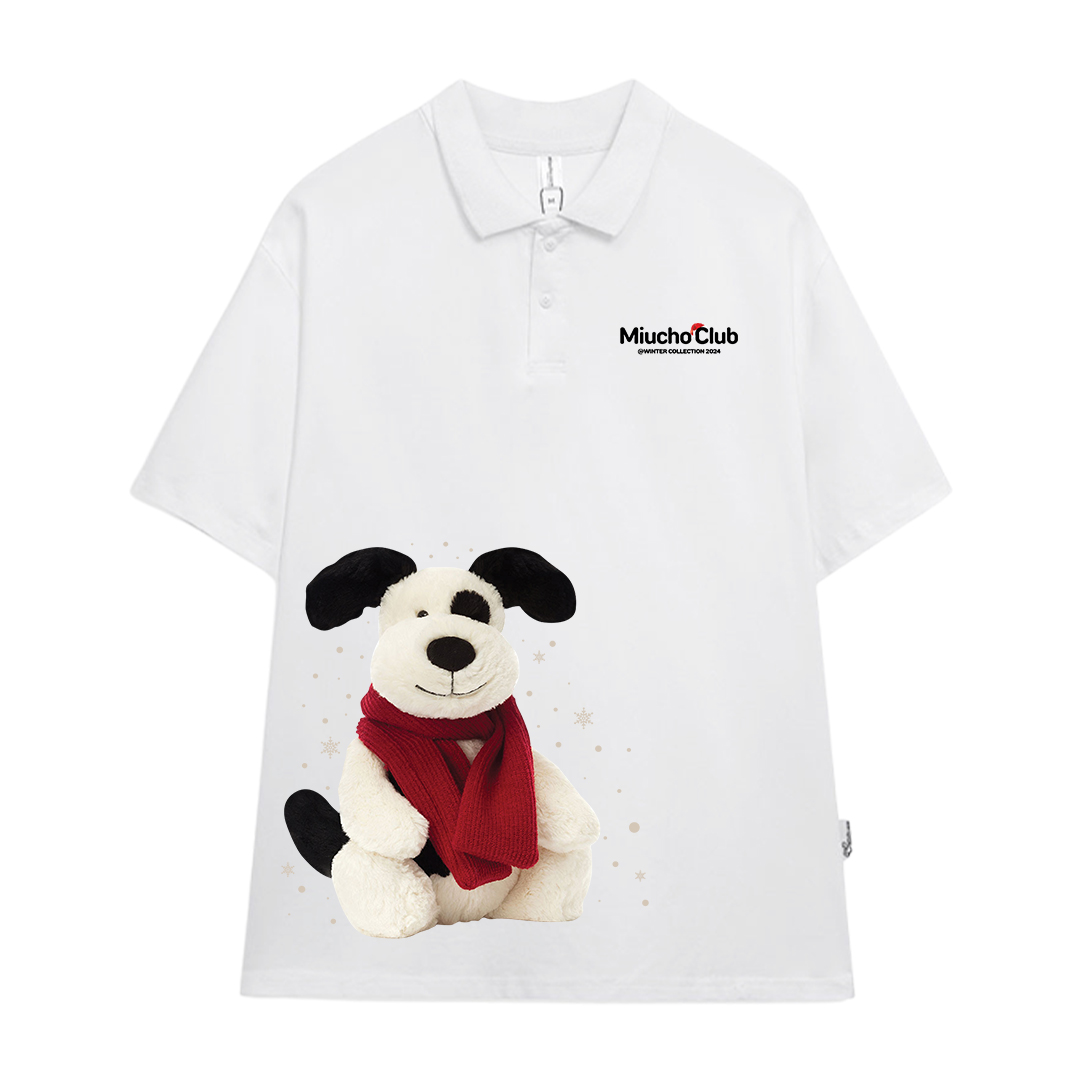 Áo polo nữ giáng sinh noel form rộng vải cotton co giãn thoáng mát PLD1714 Miucho in mix_thumbnail_10