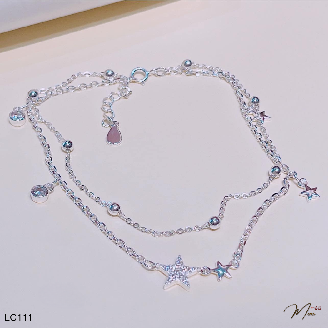 LC111 - Lắc chân sao kép pha lê_thumbnail_1