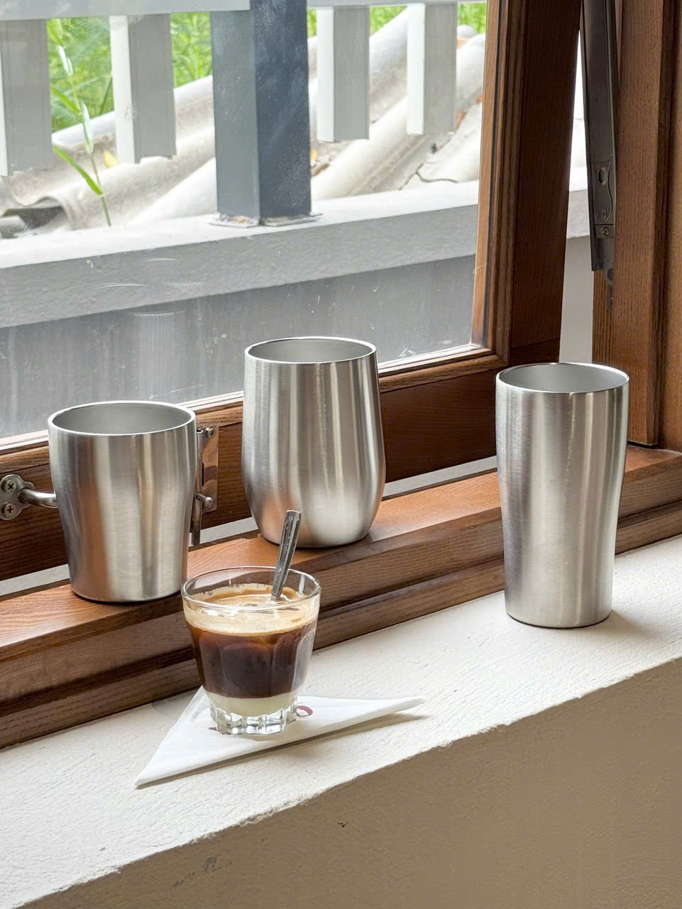 Cốc giữ nhiệt inox 304 Kakusee Nhật Bản