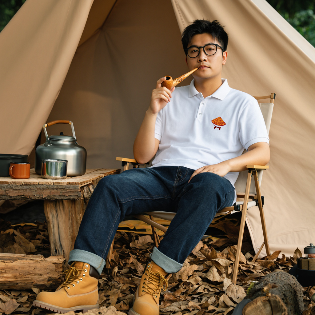 Áo polo cá sấu form vừa PLCSD2438 Miucho Iconic phong cách cổ điển in artwork_thumbnail_4