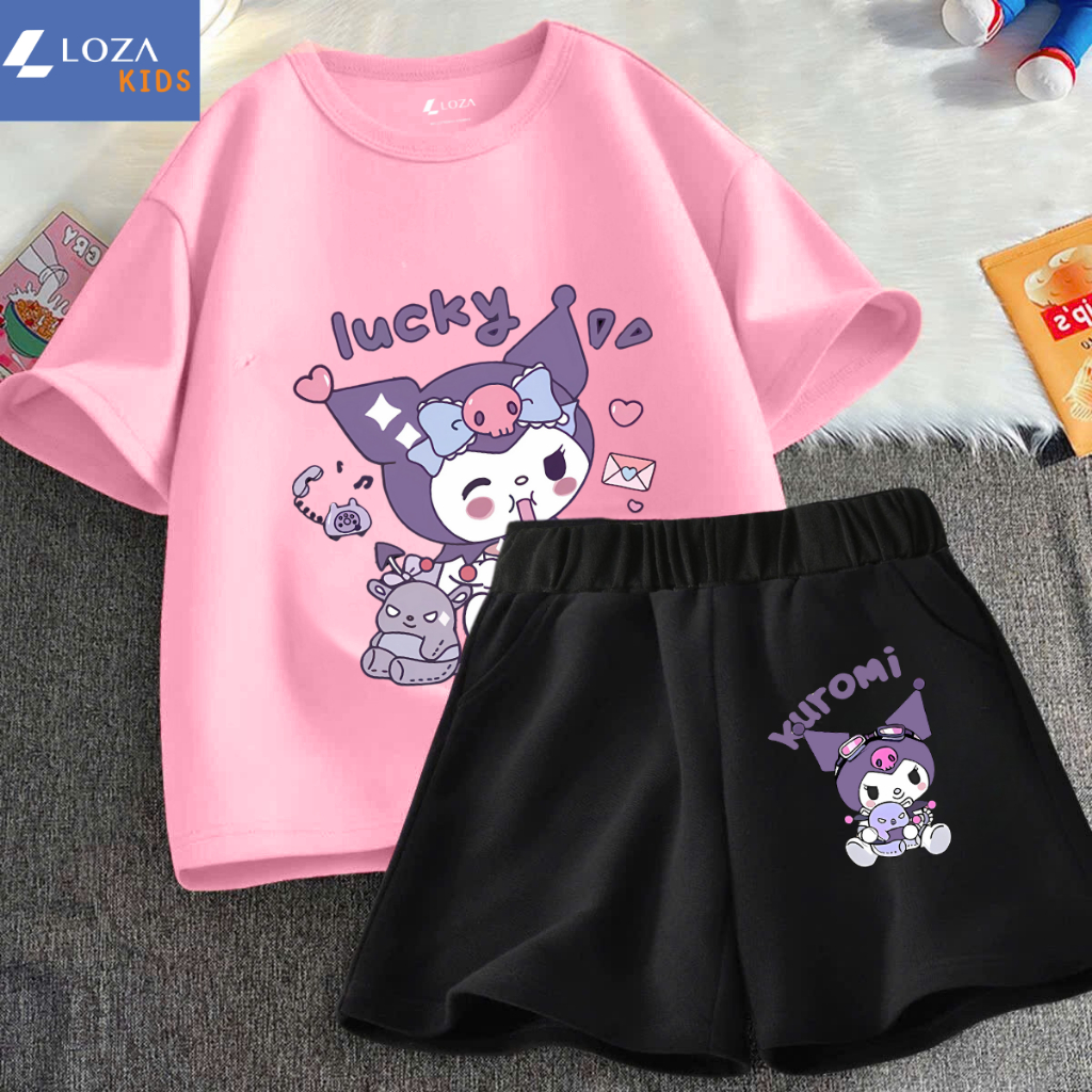 Đồ bộ bé gái in hình 'Lucky Kuromi' - Loza SB231_thumbnail_5