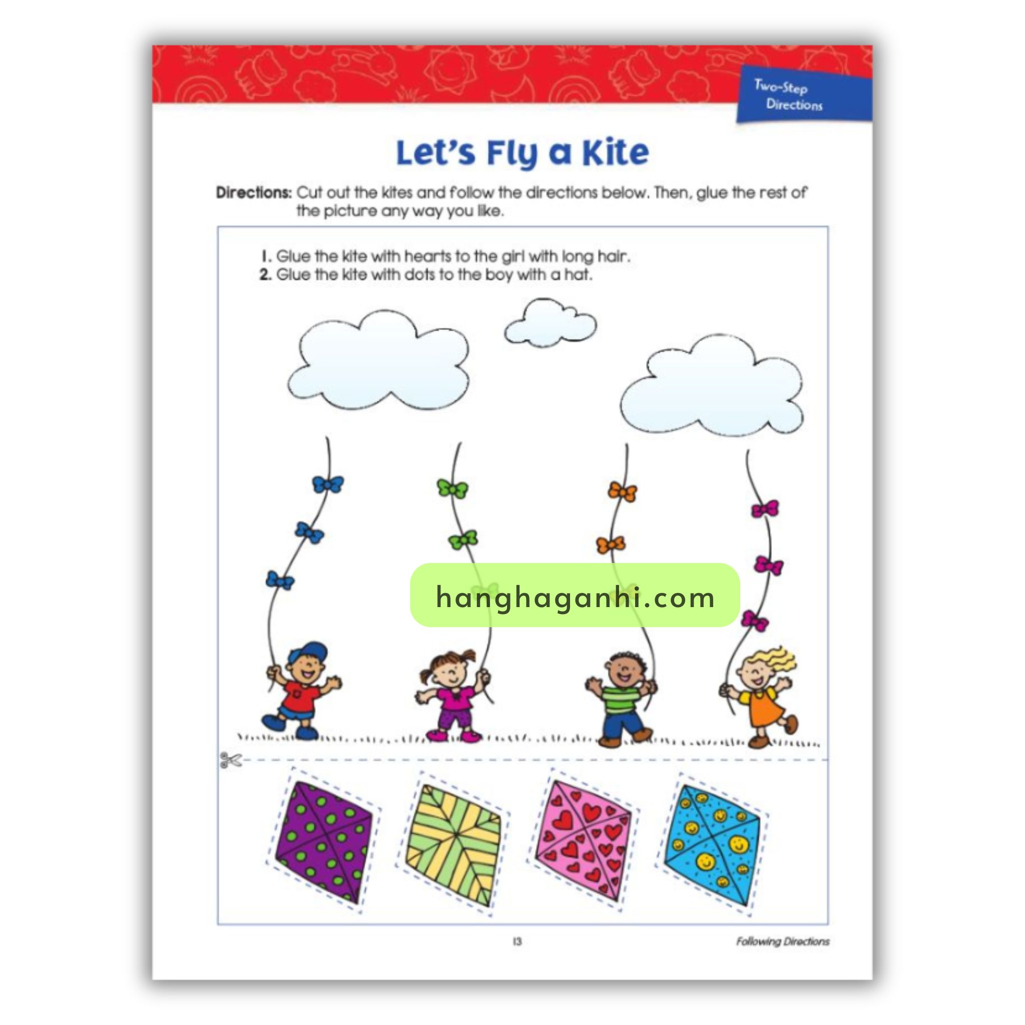 Spectrum 3+ Following Directions Basic Beginnings, sách Mỹ cho bé_thumbnail_6