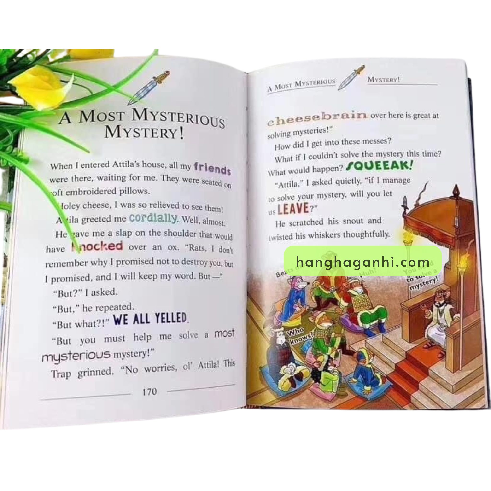 Geronimo Stilton- Bộ 8 cuốn sách Tiếng Anh nhập khẩu_thumbnail_2