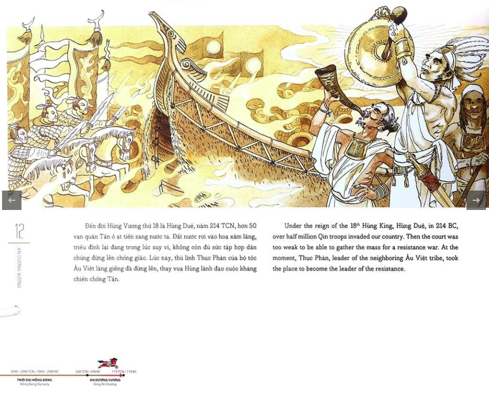 Lược Sử Nước Việt Bằng Tranh - Viet Nam - A Brief History In Pictures - Bìa Cứng (Tái Bản 2019)_thumbnail_3