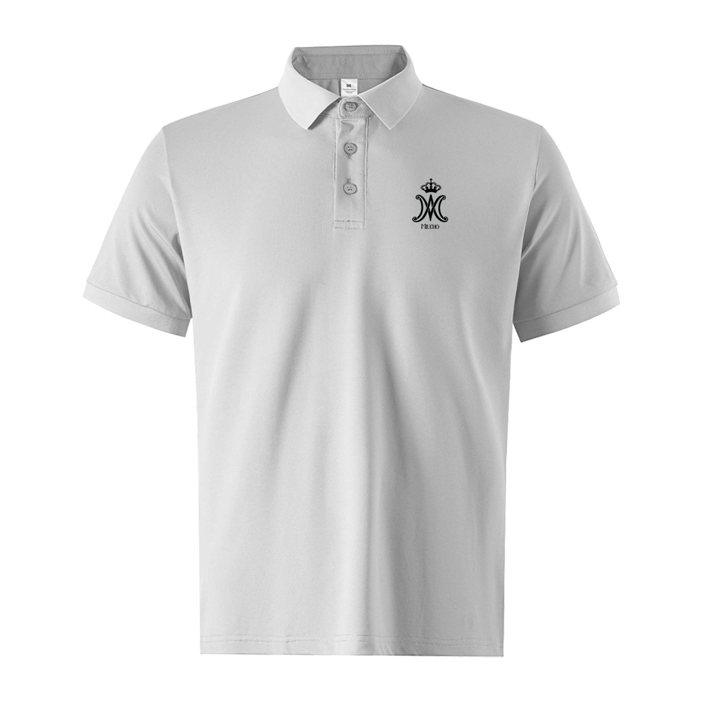 Áo polo nam form vừa 1864 Miucho Iconic vải cá sấu đứng form thoáng mát in basic_thumbnail_13