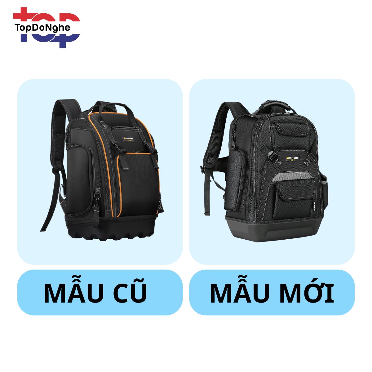 Balo đồ nghề WINHUNT cao cấp Balo đựng đồ nghề cơ khí sửa chữa điện nước, camera, thạch cao đế nhựa chống thấm nước có ngăn để laptop túi  đồ balo  đồ_thumbnail_4