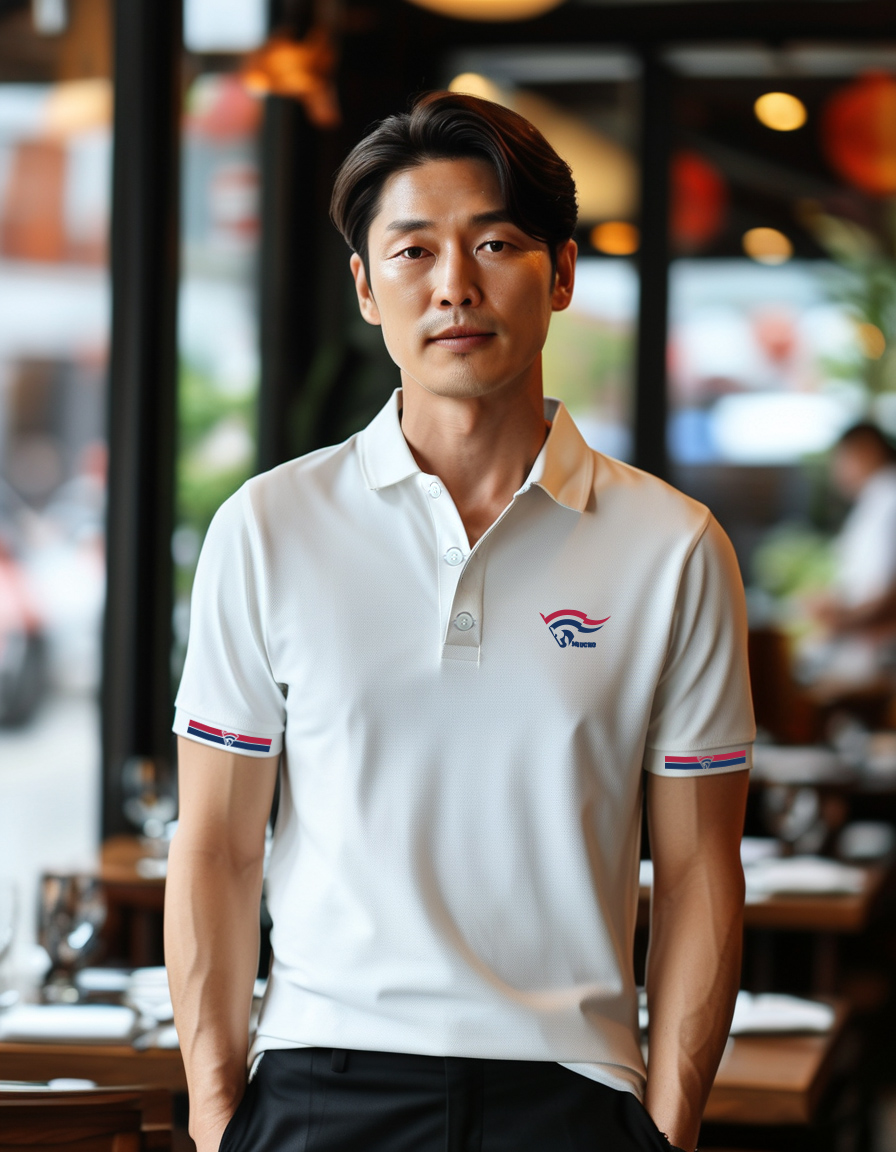 Áo polo nam form vừa 1865 Miucho Iconic vải cá sấu đứng form thoáng mát in basic_thumbnail_6
