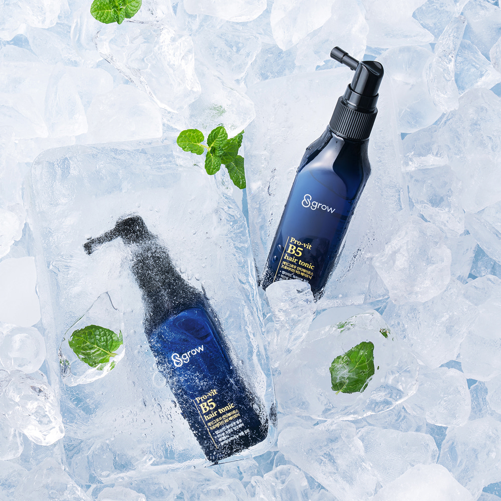 EIGHTGROW PRO-VIT B5 HAIR TONIC - Xịt Giảm Rụng Tóc Nuôi Dưỡng Và Làm Dịu Da Đầu - Panthenol (Pro-Vitamin B5), Salicylic Acid, Black Food Complex - 100ml - [EG001]