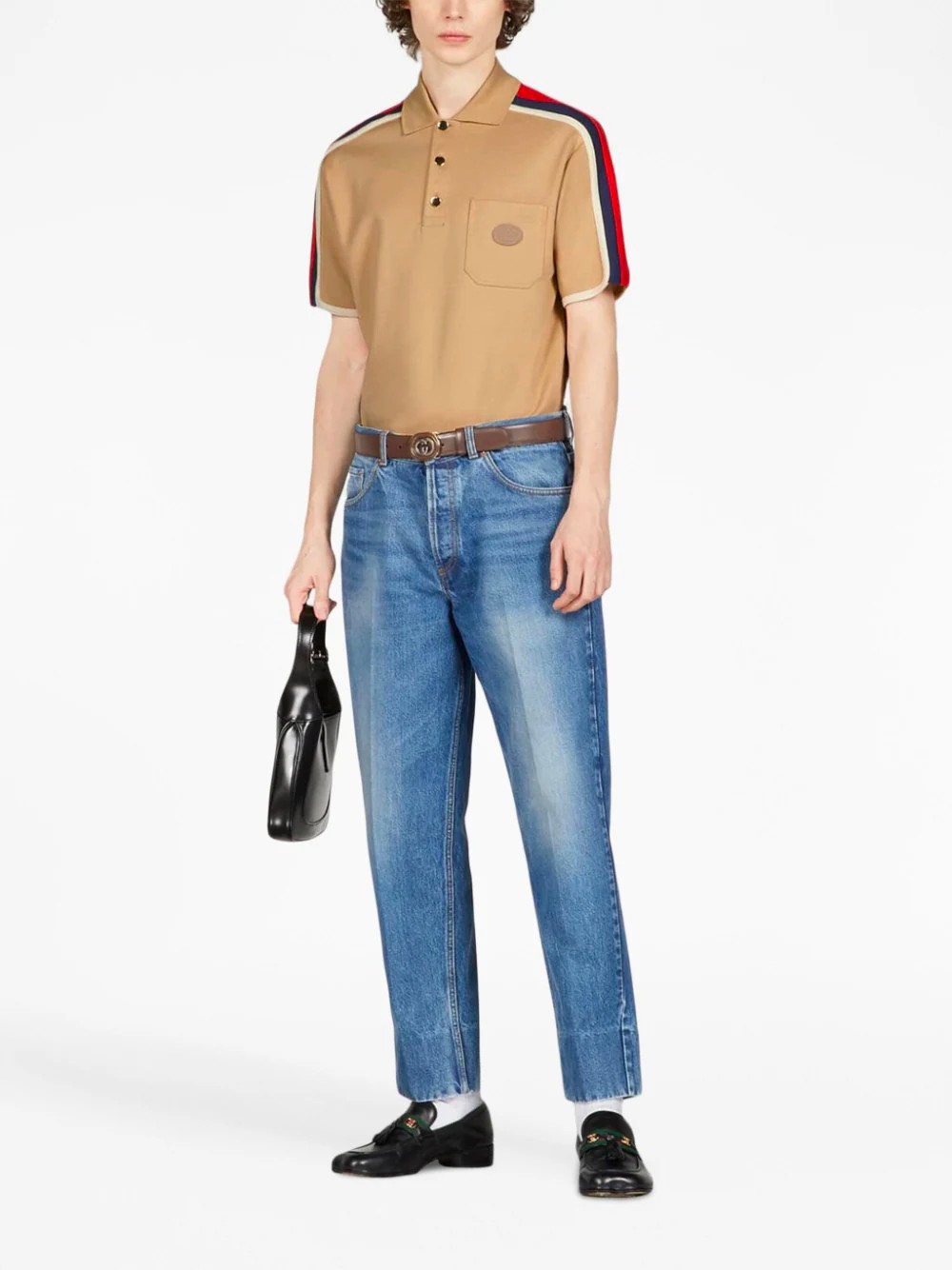 POLO GC Cotton Jersey Viền Tay - Khuy Vàng_thumbnail_1