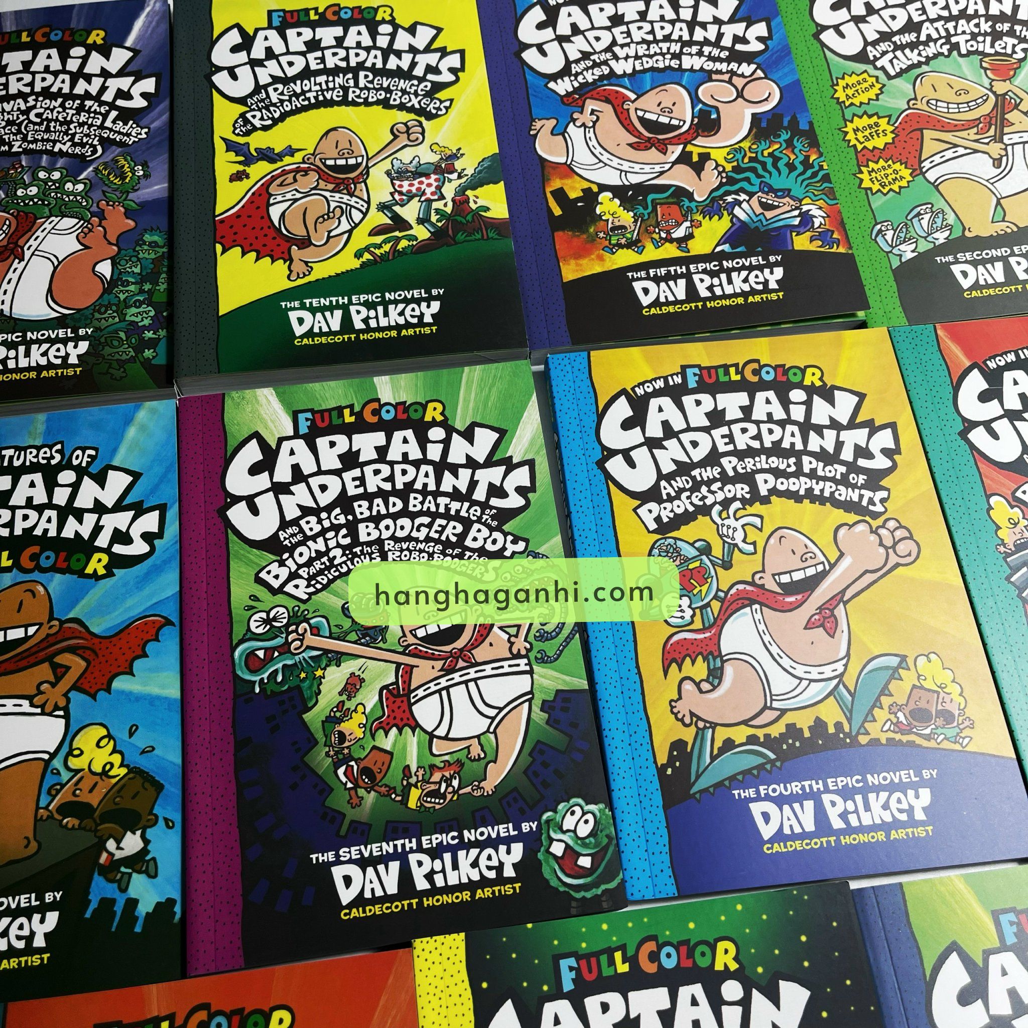 Captain Underpants Bản Màu-14 cuốn, Thuyền Trưởng Quần Chíp Bản tiếng Anh [Sách nhập khẩu]_thumbnail_1