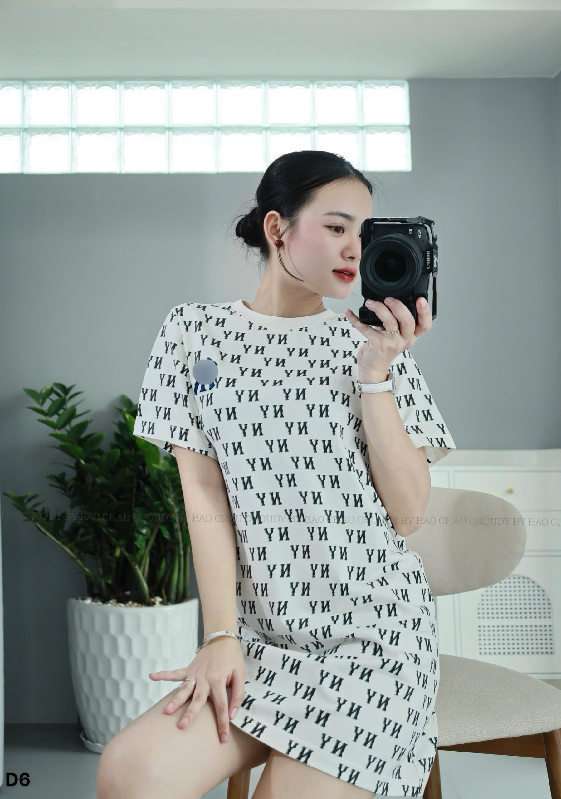 D6 ĐẦM SUÔNG 2 MÀU