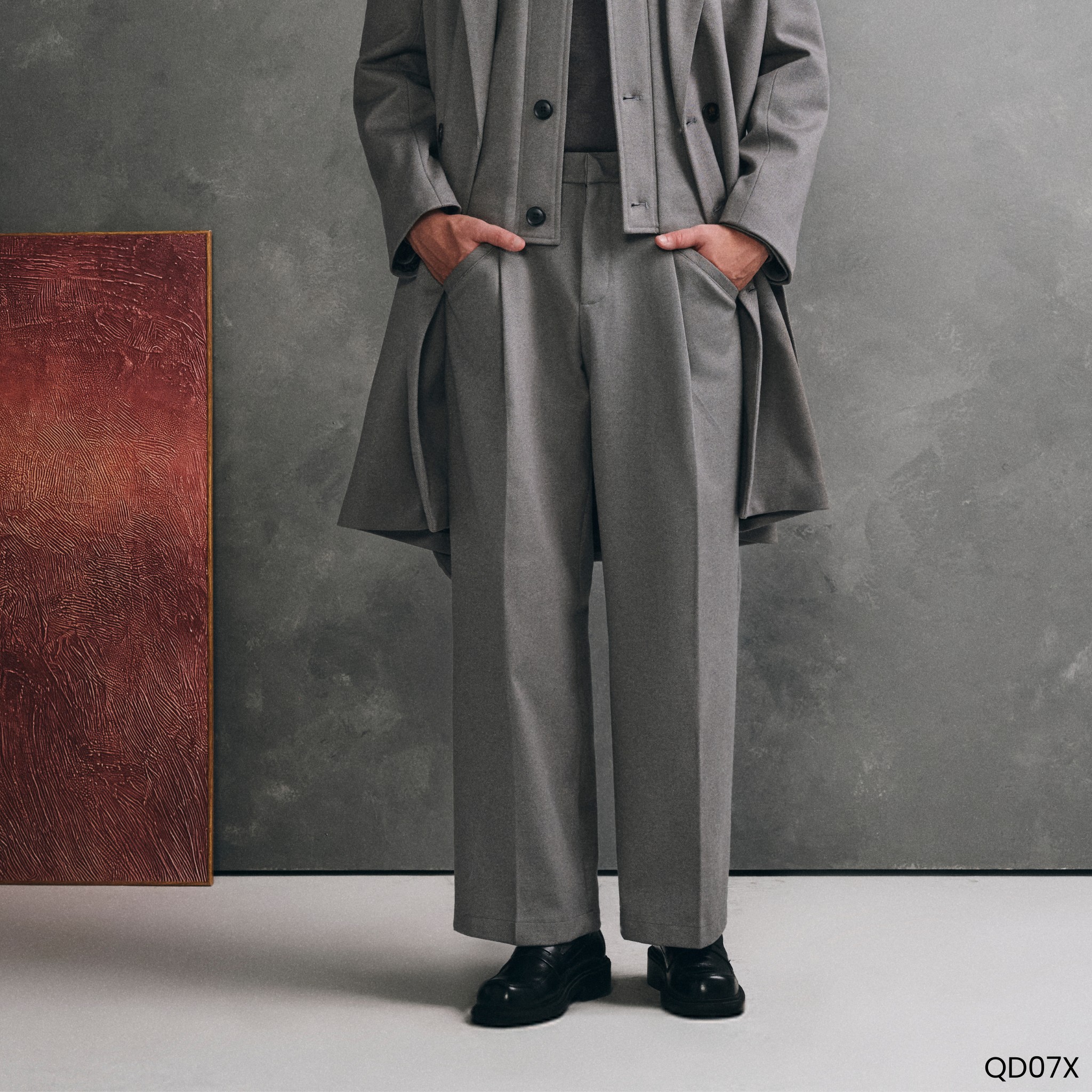 Quần Dài  Sweet trousers Vải Dạ Form Straight