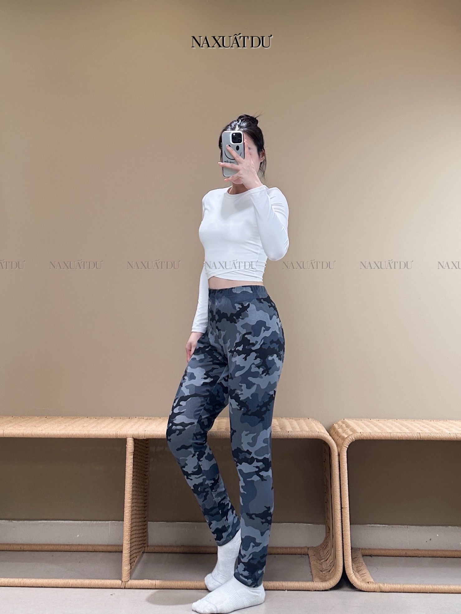 Set 4 quần legging hoạ tiết - Q204 (SALE)_thumbnail_17