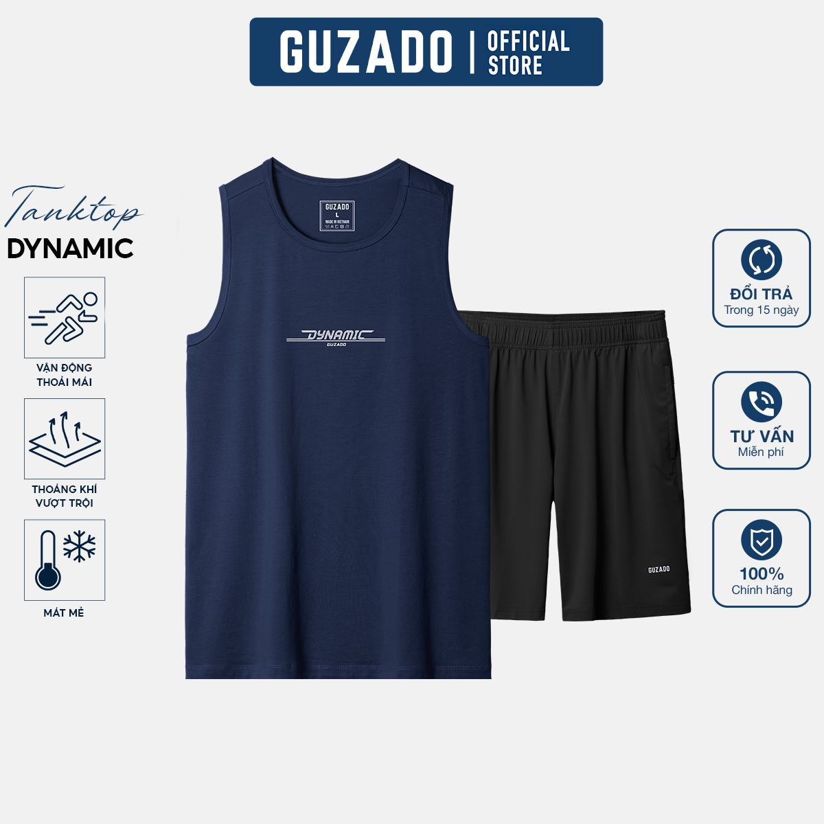 Bộ Thể Thao Ba Lỗ GUZADO Cotton Thấm Hút Mồ Hôi Tốt BTT02_thumbnail_3