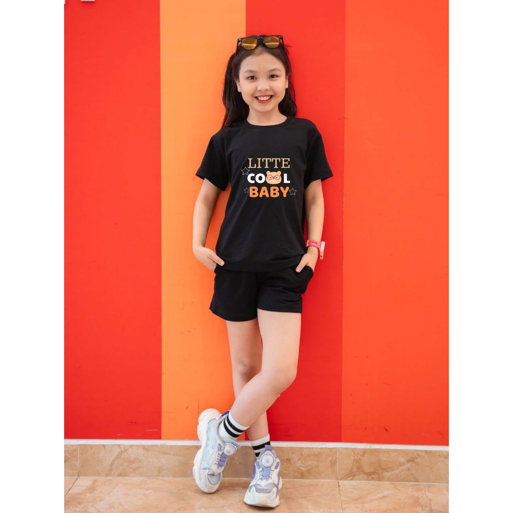 Bộ đồ bé gái in hình nhiều mẫu- Loza Kids BD003_thumbnail_3