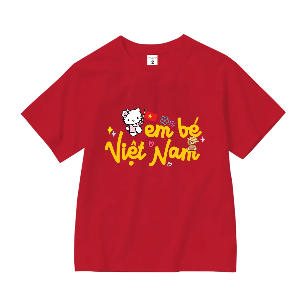 Áo thun em bé Việt Nam 2508 Miucho Kid vải cotton thoáng mát cổ tròn in mix_thumbnail_10