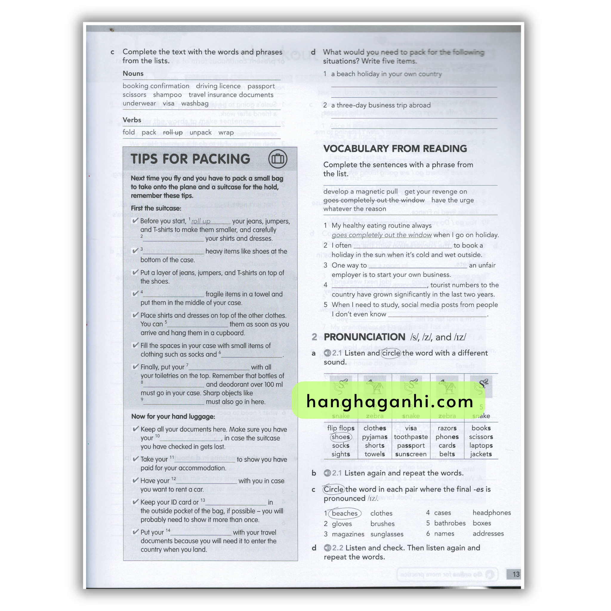 English File: Intermediate PLUS Workbook with key (Fourth Edition)_thumbnail_11
