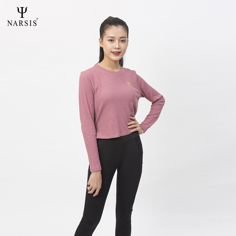 ÁO THU ĐÔNG NỮ L0032 NARSIS VẢI LEN COTTON ẤM ÁP, THOÁNG MÁT, GIỮ ẤM TỐT, MỀM MẠI_thumbnail_4