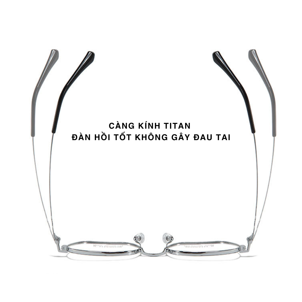 Classic Titanium Eyewear Đa Giác Model TT05_thumbnail_3